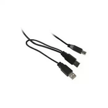 Synergy 21 S215325 – 1 m – USB-B – 2 x USB-A – USB 2.0 – macho/macho – preto
