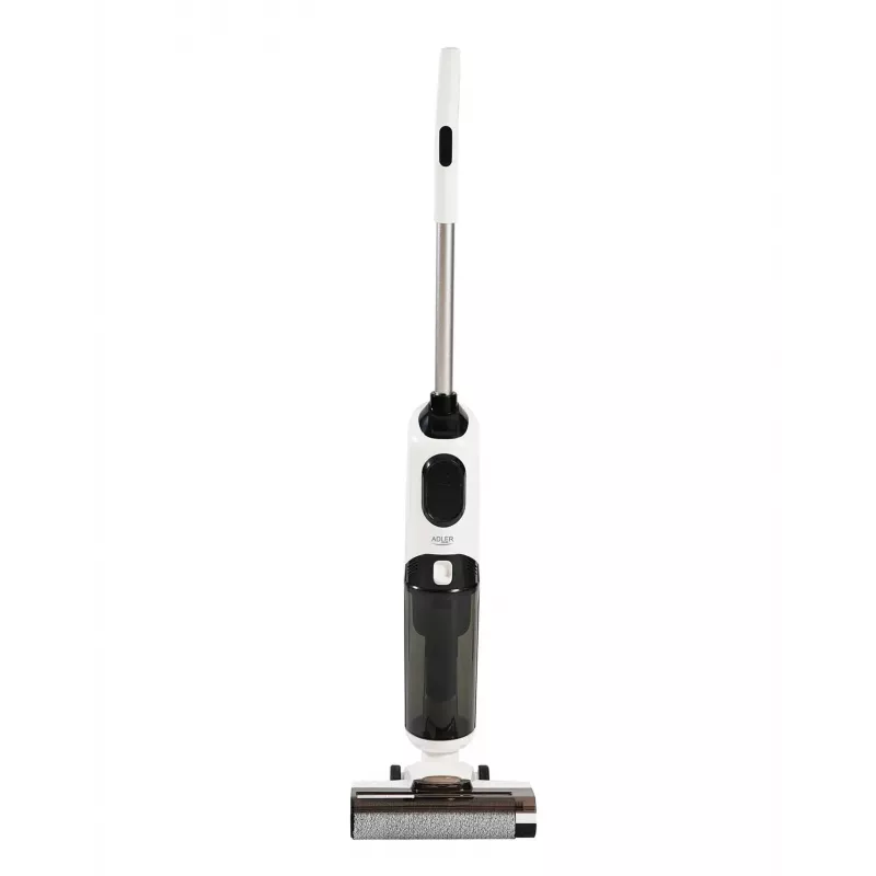 Aspirador Adler | AD 7077 | bateria | vertical | função de lavagem | 120 W | 14,8 V | duração (máx.) 27 min | branco/preto