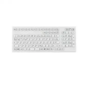 Teclado GETT KG19268 USB QWERTZ Alemão Branco