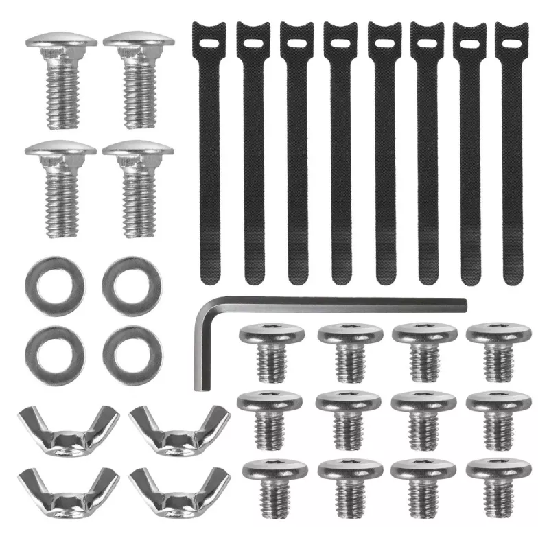 Gestor de cabos sob a secretária MACLEAN MC-102W – suporte em aço para montagem sob a secretária, comprimento ajustável, compatível com tampos de 0,5–5 cm, carga 5 kg, branco