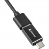 Sharkoon Hub de interface USB 3.2 Gen 1 (3.1 Gen 1) Type-C 5000 Mbit/s preto