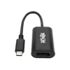 Tripp Eaton Tripp Lite Series Adaptador conversor de vídeo USB-C para DisplayPort 4K x 2K @ 60Hz, Preto, USB Type-C para DP, USB-C, USB Type-C 6 polegadas