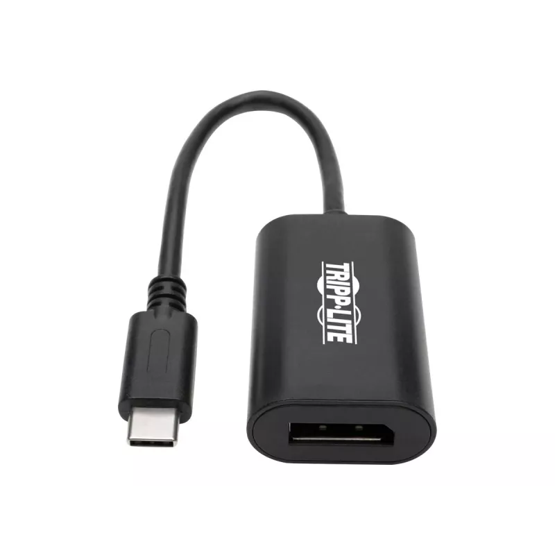 Tripp Eaton Tripp Lite Series Adaptador conversor de vídeo USB-C para DisplayPort 4K x 2K @ 60Hz, Preto, USB Type-C para DP, USB-C, USB Type-C 6 polegadas
