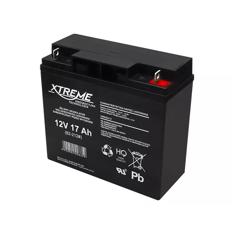 Bateria de gel 12V 17Ah XTREME