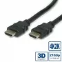 VALUE HDMI Ultra HD com Ethernet - Cabo HDMI com Ethernet - HDMI macho para HDMI macho - 1 m - Isolamento duplo - Preto (11.99.5680)