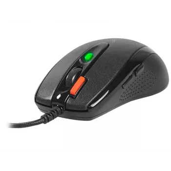 Rato gaming A4Tech X-7120 USB Type-A ambidestro 2000 DPI, 3 ms, com fio, preto