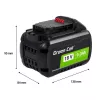 Bateria Green Cell DCB547 para ferramentas elétricas DeWalt XR 18V 9Ah/FLEXVOLT 54V 3Ah substituto de DCB547 DCB548