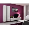 Conjunto de armários de sala Cama VIGO 4 branco/branco brilhante