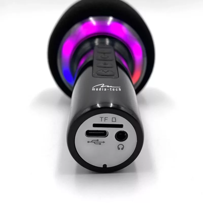 Microfone de karaoke com altifalante Bluetooth KARAOKE IDOL BT MT399