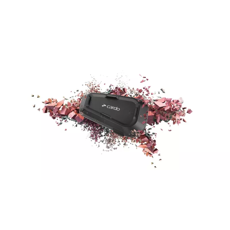 Cardo Spirit intercomunicador para mota 2 canais 400 m preto