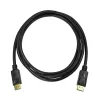Cabo DisplayPort LogiLink CV0120 DisplayPort macho para macho 2 m Preto