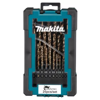 MAKITA conjunto de brocas para metal HSS-G M-FORCE 25 peças 1-13mm