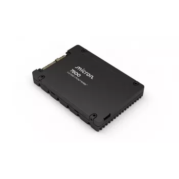 SSD | MICRON | Série SSD 7500 MAX | 1,6 TB | NVMe | Tecnologia de flash NAND 3D NAND | Velocidade de escrita 2700 MB/s | Velocidade de leitura 6800 MB/s | Fator de forma U.3 | TBW 4380 TB | MTBF