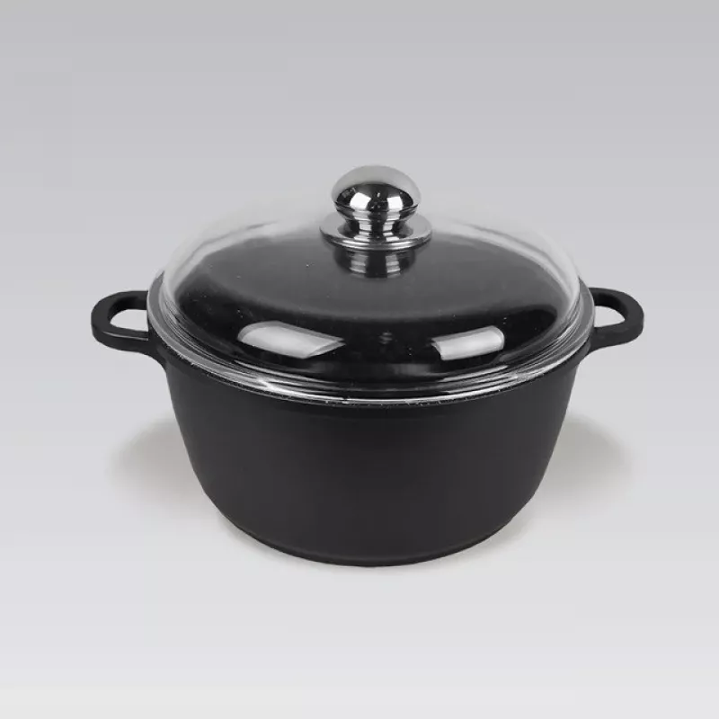Panela com tampa Maestro MR-4620C 20 cm 2,1 l preta