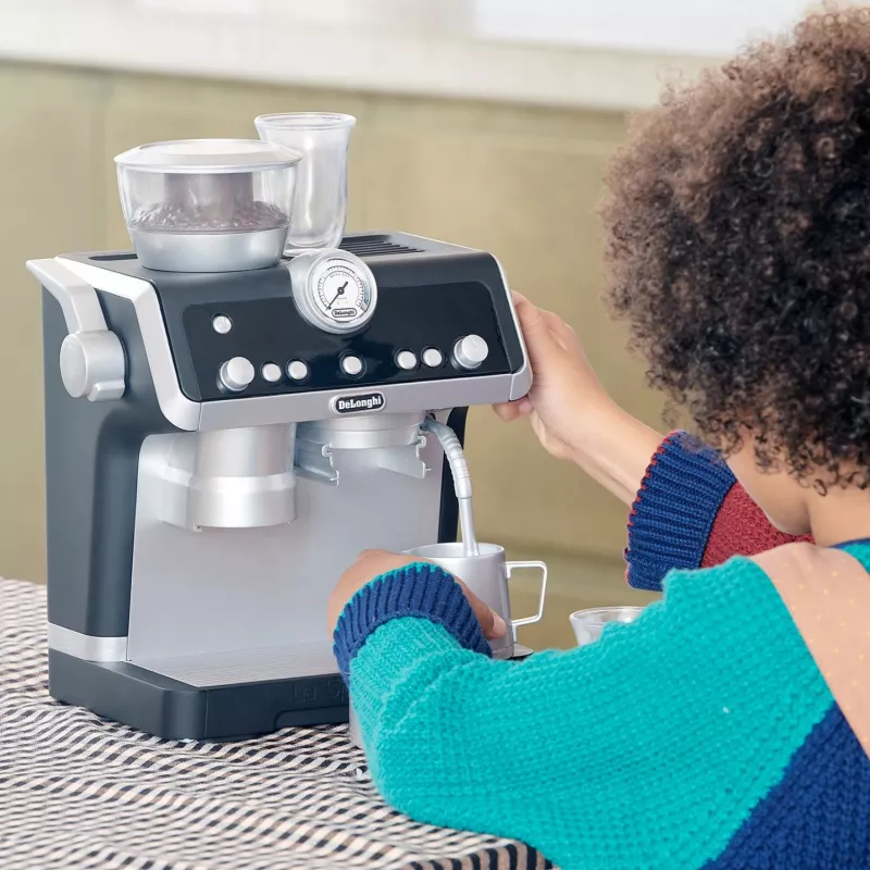 DeLonghi Barista máquina de café, brinquedo de casa para crianças