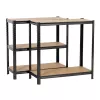 Extralink Estante metálico 180x90x40 preto