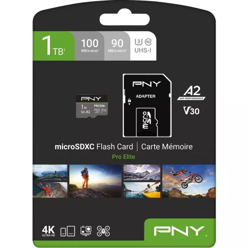 MicroSDXC PNY Pro Elite 1 TB UHS-I Modelo