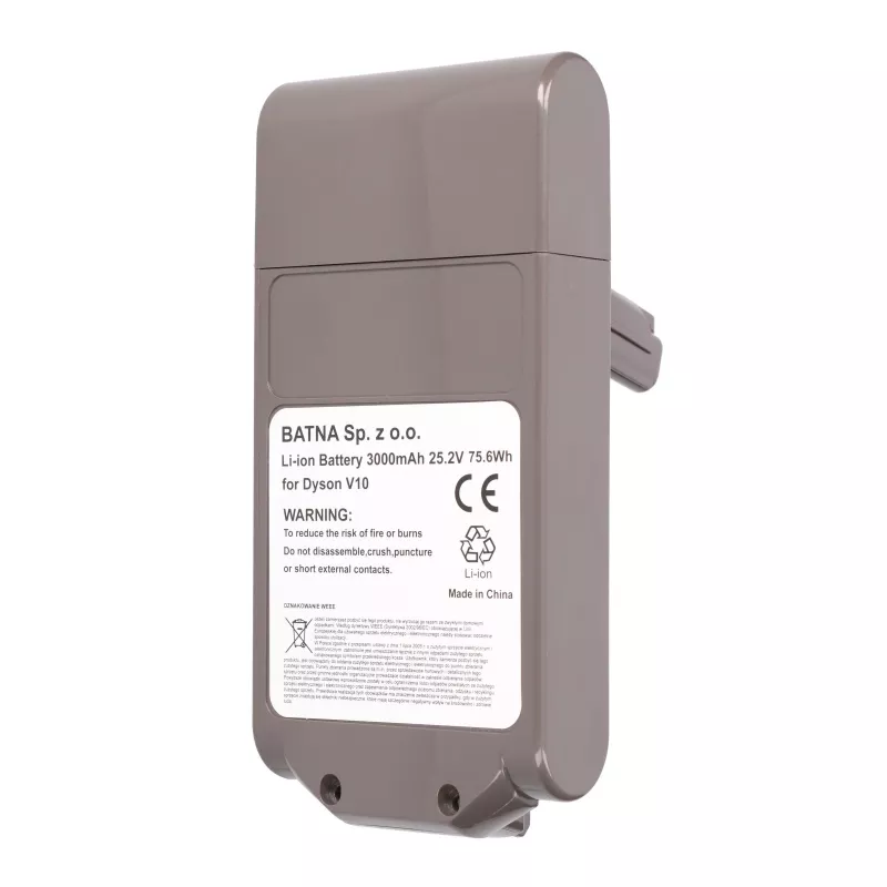 Bateria para aspirador Dyson V10 25.2V 3000mAh