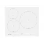Placa CATA | INSB 6003E2 WH | Indução | Número de zonas de cozedura 3 | Slider tátil | Branco