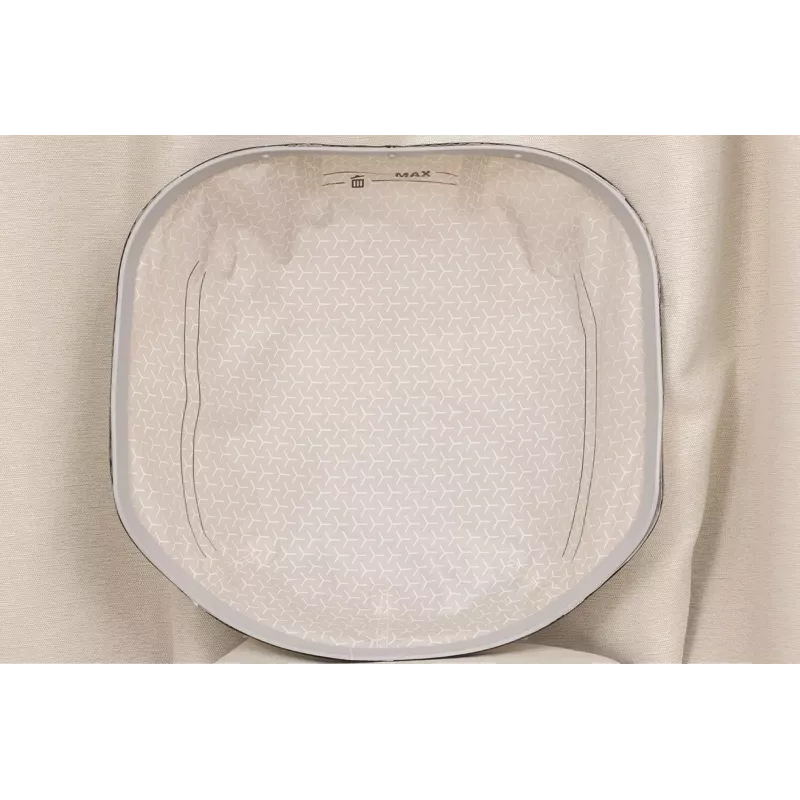 Tapete para areia de gato PETKIT P9221 — armadilha de favos, cinzento, 23,6 x 15,7 polegadas