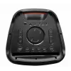 Sistema de karaoke Blaupunkt PB10DB 1000W microfone com fio indicador LED