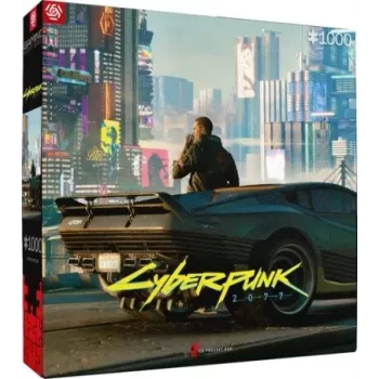Puzzle Cenega Cyberpunk 2077 Mercenary on the Rise 1000 peças