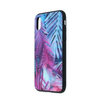 Capa de vidro protetor com impressão Tellur para iPhone XS – proteção de ecrã em vidro temperado