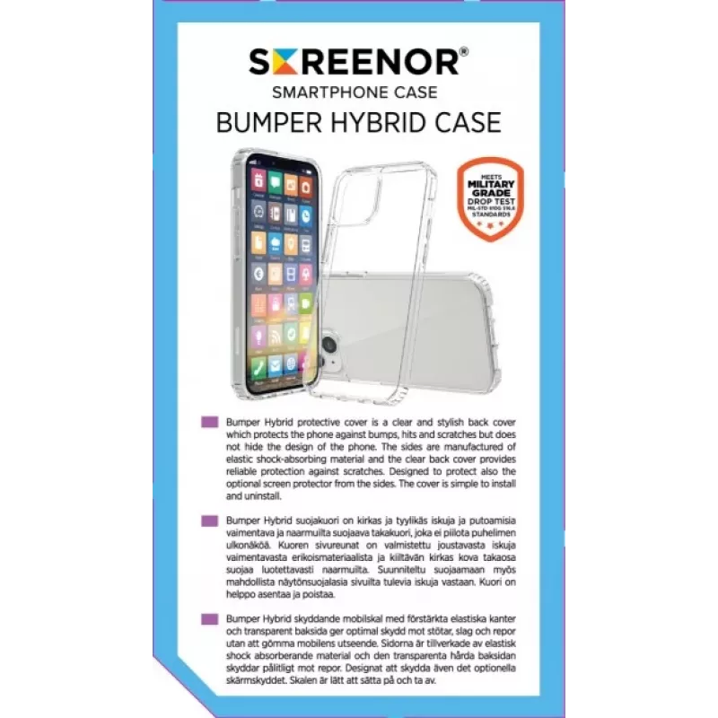SCREENOR BUMPER ONEPLUS 13 TRANSPARENTE