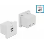 Tomada USB A + USB C DeLOCK 81313