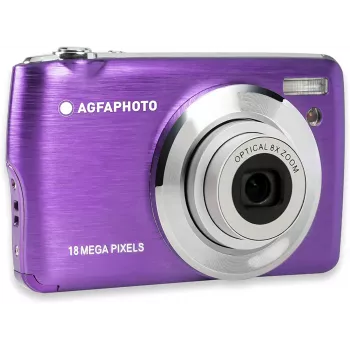 Agfa Photo DC8200 roxo + bolsa + cartão SD 16 GB
