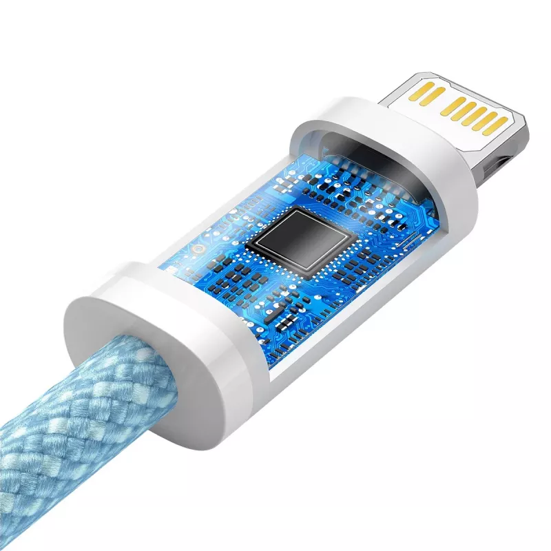 Cabo USB-C para Lightning Baseus Dynamic Series, 20W, 1 m (azul)