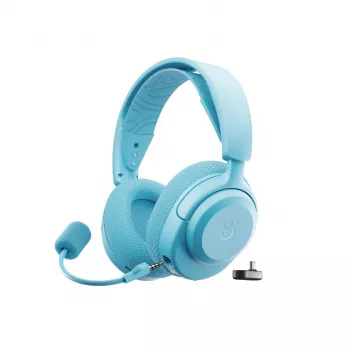 Headset Steelseries Arctis Nova 3P sem fios PS aqua