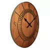 Relógio de parede NeXtime 3113br Wood Round, Ø50 cm, castanho