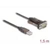Adaptador USB 2.0 Type-A para série RS-232 D-Sub 9 pinos macho DeLOCK 62646