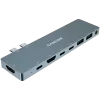 Docking station de carregamento 2xTB - 2xHDMI 2xUSB 3.0 2xUSB-C jack