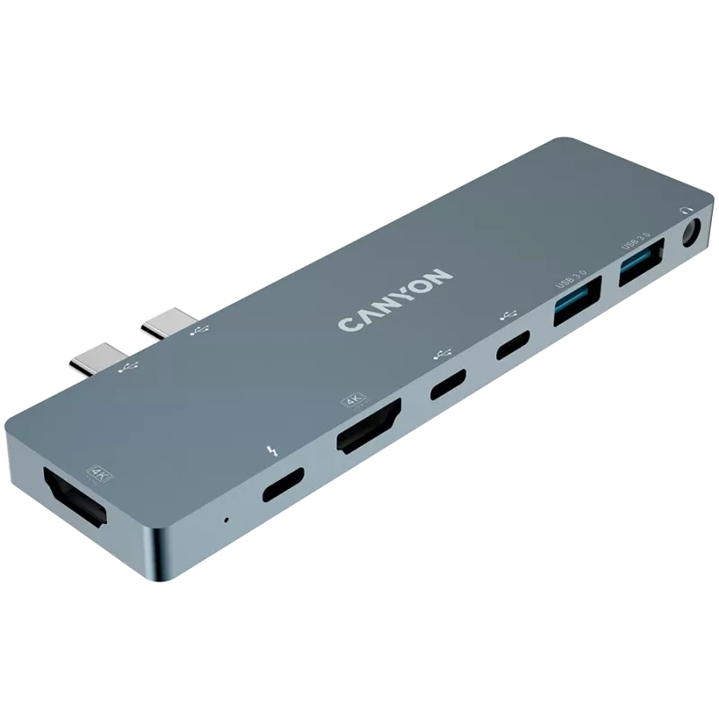 Docking station de carregamento 2xTB - 2xHDMI 2xUSB 3.0 2xUSB-C jack