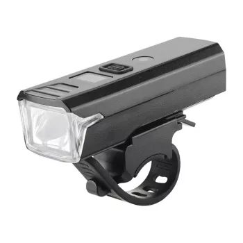 Luz dianteira LED para bicicleta Superfire D6 (modelo BL56-B) — luz de bicicleta recarregável compacta