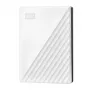 Western Digital WD My Passport 5 TB branco USB 3.0 / 2,5 polegadas, 19,15 mm / encriptação de 256 bits / WD Backup / branco (WDBPKJ0050BWT-WESN)