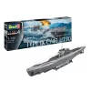 Modelo em plástico German Submarine T.IX C/40 1/144