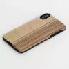 Capa para smartphone man and wood para iPhone X/XS – Vintage Olive preto
