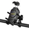 Suporte passivo UleFone Armor Mount Pro para telemóveis — suporte, para bicicleta e trotinete, preto
