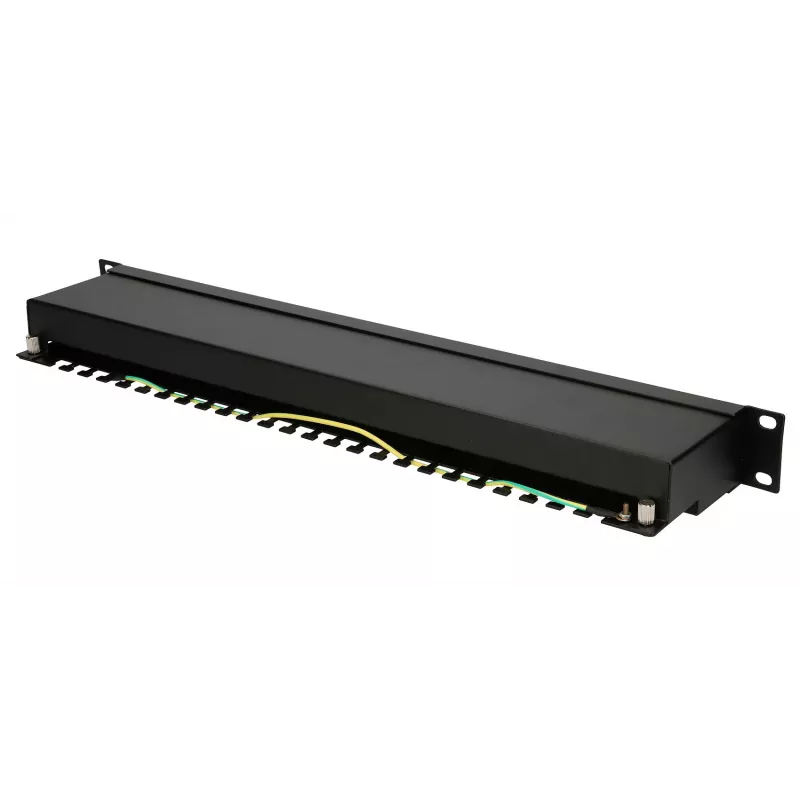 Extralink CAT6 STP V2 | patch panel | 24 portas