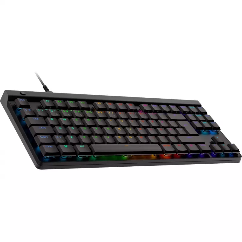 Logitech G G515 - Teclado - TKL - Retroiluminação - USB - QWERTY - Nórdico (Dinamarquês/Finlandês/Norueguês/Sueco)