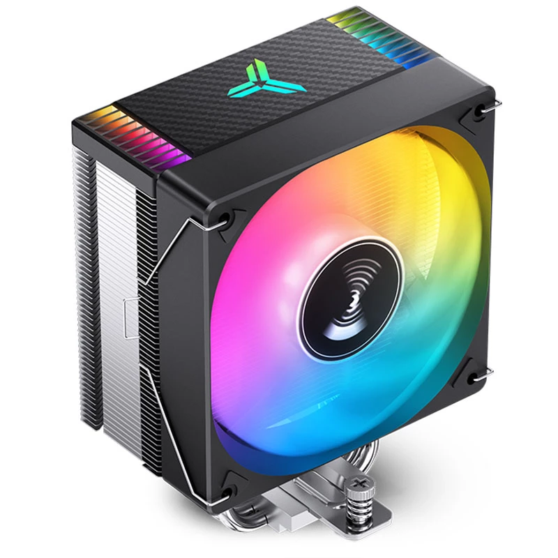Ventoinha Jonsbo CR-1000 EVO ARGB preta 12 cm 600-1500 RPM 22-32 dB