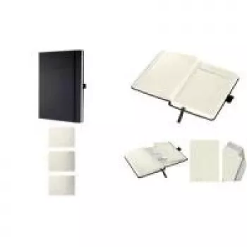Bloco de Notas Sigel CO110 A4 194 Folhas Preto