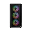Caixa de PC Micro Tower Montech X5M (B) – Micro-ATX/Mini-ITX, 3x120mm à frente, 1x120mm atrás, suporta fontes de alimentação ATX, 2x3,5 polegadas + 4x2,5 polegadas, preto