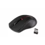 Rato ótico sem fios Rebeltec GALAXY preto/vermelho interface