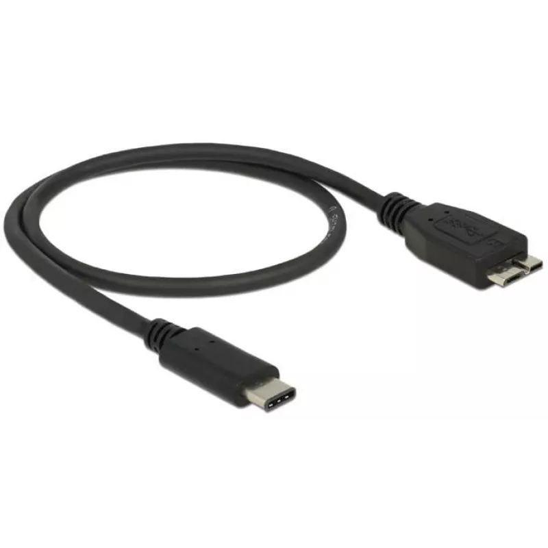 Cabo USB DeLOCK 0,5 m USB3.1 C - MicroUSB3.1 B