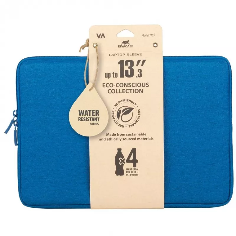 Capa para portátil Suzuka Eco 13.3-14/7703 Azure Rivacase