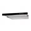 Exaustor de encastrar Akpo WK-7 Light Glass 220 m³/h preto, cinzento